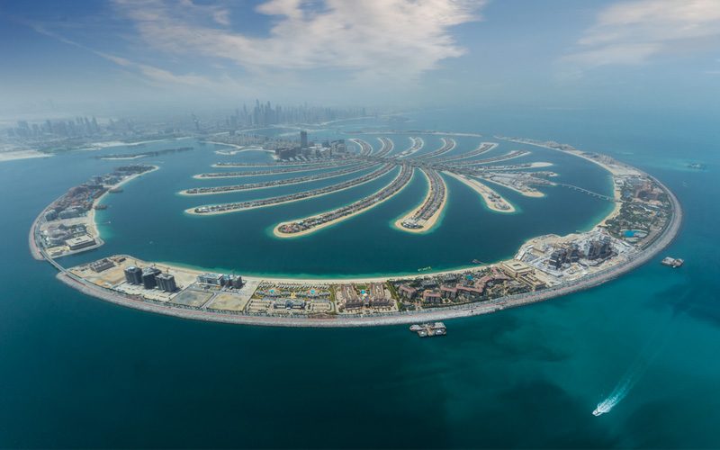 dubai palm island yachting