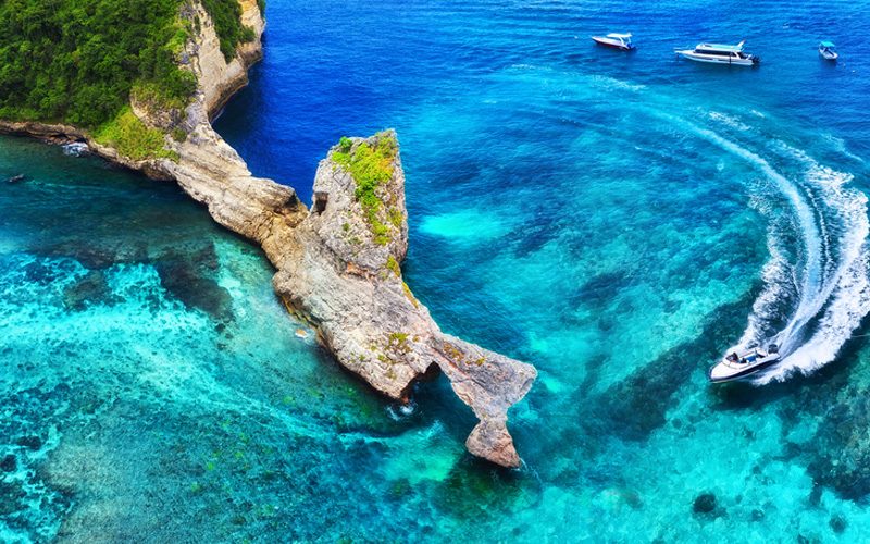 bali yacht charter destination