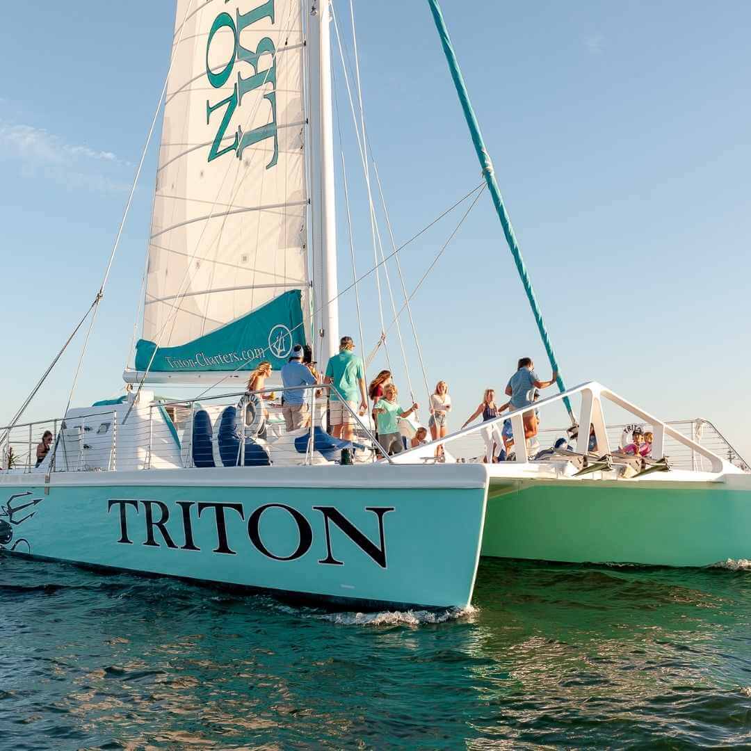 San Diego's Largest Catamaran Triton Charters