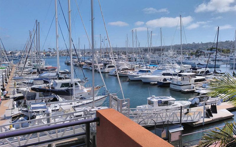 point loma yacht club view